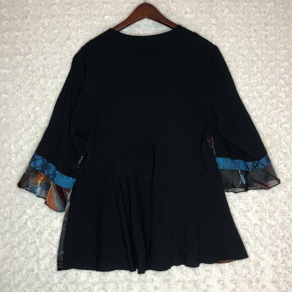 Vintage R&M Richards Karen Kwong Women's Kimono Jacket - Picture 7 of 11
